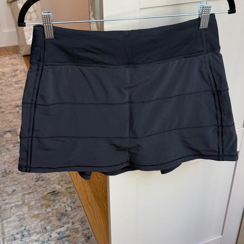 Lululemon pace rival skirt in black